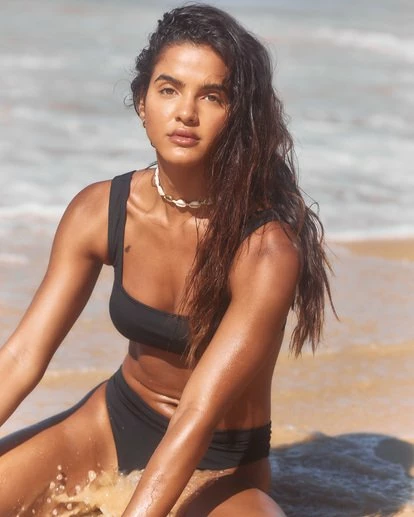 BILLABONG Sol Searcher Tank Bikini Top ACID PINK 3 BILLABONG Sol Searcher Tank Bikini Top ACID PINK - Image 3