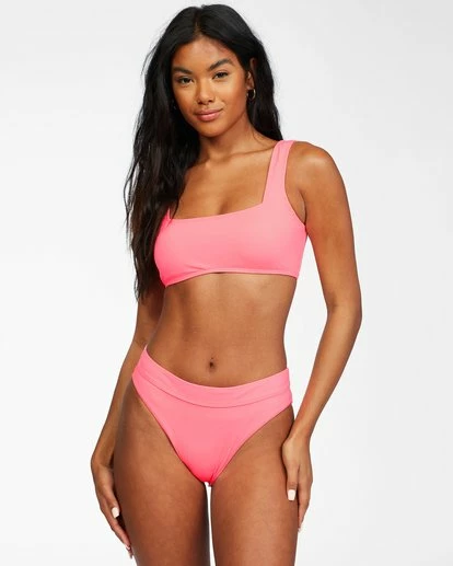 BILLABONG Sol Searcher Tank Bikini Top ACID PINK 2 BILLABONG Sol Searcher Tank Bikini Top ACID PINK - Image 2