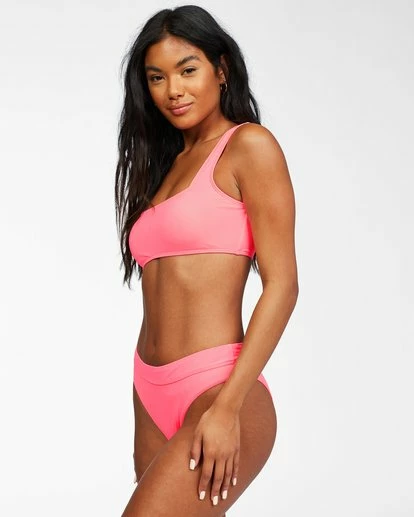 BILLABONG Sol Searcher Tank Bikini Top ACID PINK 6 BILLABONG Sol Searcher Tank Bikini Top ACID PINK - Image 6