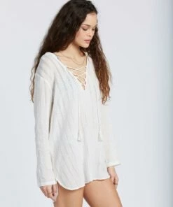 BILLABONG Same Story Dress WHITE STRIPE 6 BILLABONG Same Story Dress WHITE STRIPE -Womens Swim BILLABONG xv033bsa billabongw scs sd1