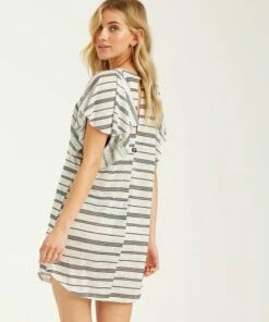 BILLABONG Out For Waves Cover-Up Dress BLACK PEBBLE -Womens Swim BILLABONG xv07tbou billabongw scs bck1