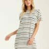 BILLABONG Out For Waves Cover-Up Dress BLACK PEBBLE